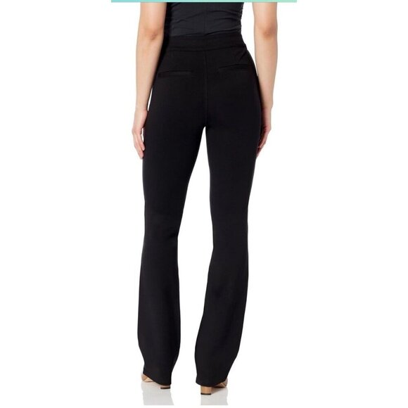 New PAIGE Black Miriel Bootcut Flare Dress pant size 27 - Picture 6 of 13